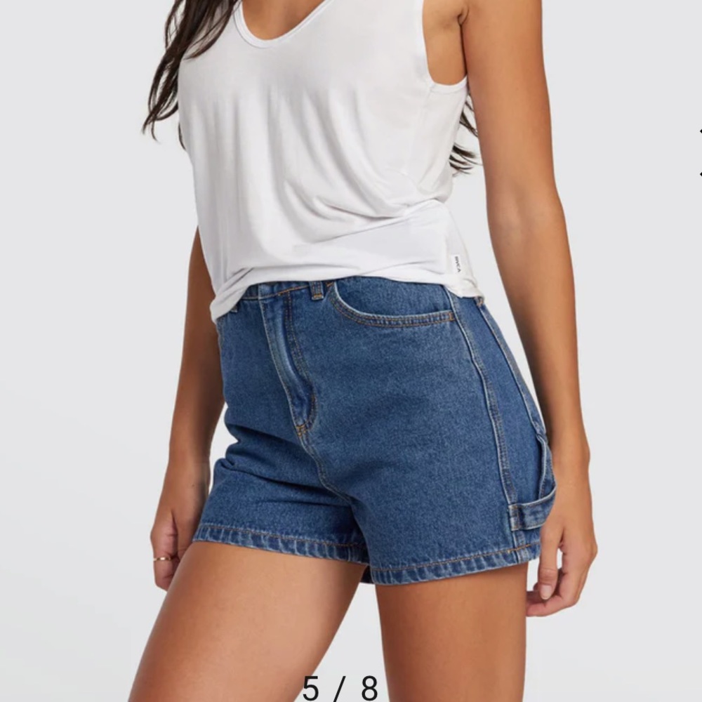 NWT RVCA Recession Denim Short - Picture 5 of 8
